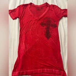 Affliction V-neck Tee